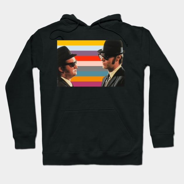 Jake and Elwood, the Most Iconic Duo Hoodie by Xanaduriffic